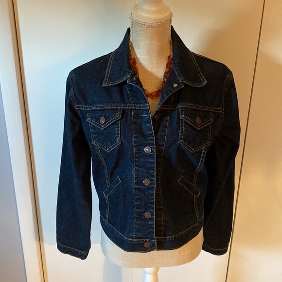 Levi Strauss Signature Denim Jean Jacket Small - Picture 1 of 16